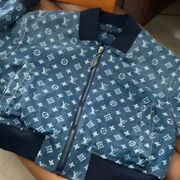 Fashion Monogram Denim Jacket 🥰 - Picture 2 of 10